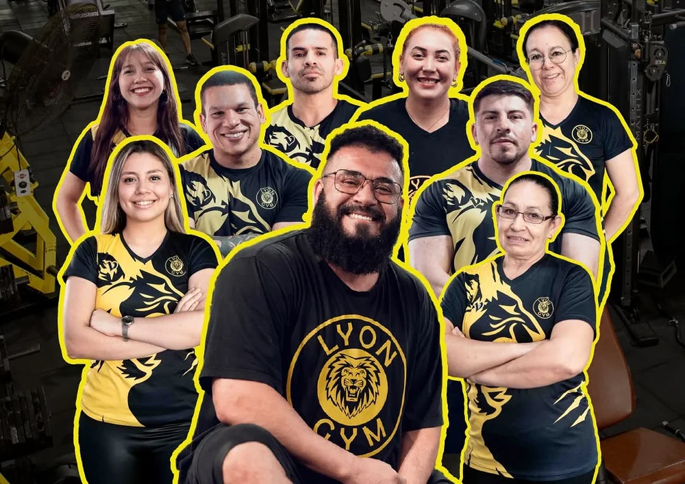 Todo el equipo de Lyon Gym
